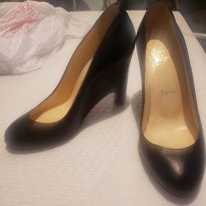 Louboutin heeled wedges 36.5